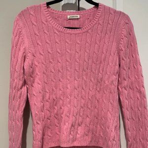 Cable knit sweater